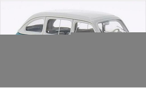 Fiat 600 Multipla 1/43 Brumm D grigio/turchese 1960 modellini auto