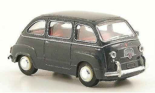 Fiat 600 Multipla 1/87 Brekina grigio 1956 modellini auto