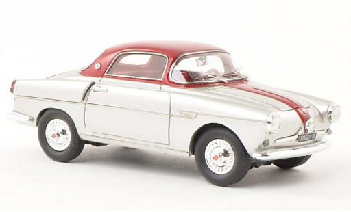 Fiat 600 Viotto 1/43 Matrix Coupe grigio/rosso modellini auto
