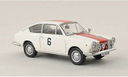 Fiat 850 Coupe 1/43 IXO No.6 Rally Bavaria 1968 modellini auto