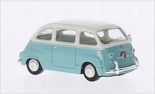 Fiat Multipla Multipla 1/87 Brekina turchese/bianco modellini auto