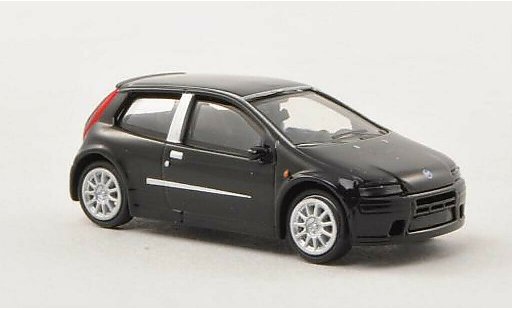 Fiat Punto Berlina 1/87 Busch nero 2003 modellini auto