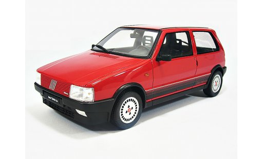 Fiat Uno Turbo i.e. 1/18 Laudoracing Models LM088 rosso 1987 modellini auto