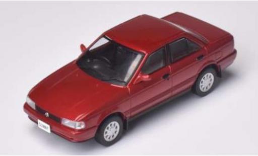 Nissan Sunny 1/43 First 43 Models (B13) metallise rosso RHD 1990 modellino in miniatura