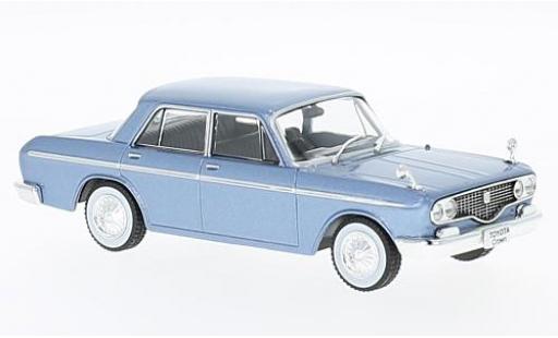 Toyopet Crown 1/43 First 43 Models Toyota metallico blu clair RHD 1962 modellino in miniatura
