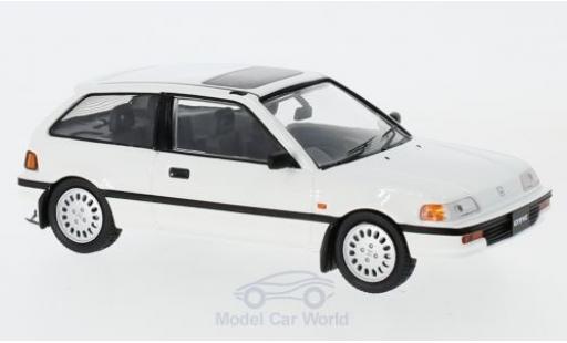 Honda Civic 1/43 First 43 Models bianco RHD 1987 modellino in miniatura
