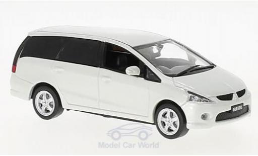 Mitsubishi Grandis 1/43 First 43 Models metallico bianco RHD 2003 modellino in miniatura