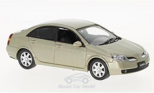 Nissan Primera 1/43 First 43 Models gold RHD 2001 modellino in miniatura