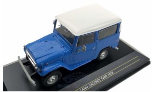 Toyota Land Cruiser 1/43 First 43 Models FJ 40 blu 1973 modellino in miniatura