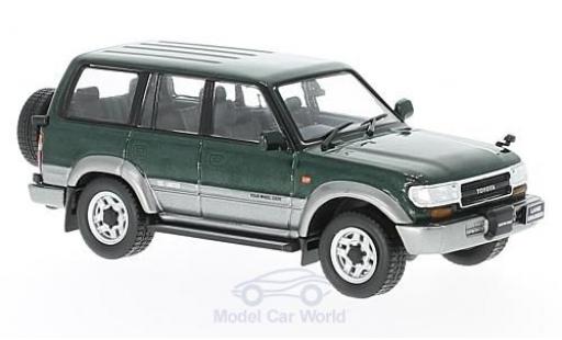 Toyota Land Cruiser 1/43 First 43 Models LC80 metallico verde/grigio RHD 1992 modellino in miniatura