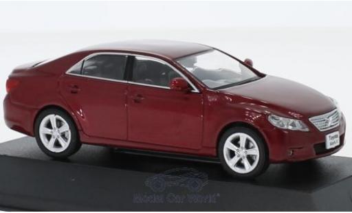 Toyota Mark 1/43 First 43 Models -X metallico rosso RHD 2012 modellino in miniatura