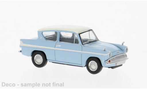 Ford Anglia 1/87 Brekina blau/weiss 1959 1:87 modellino in miniatura