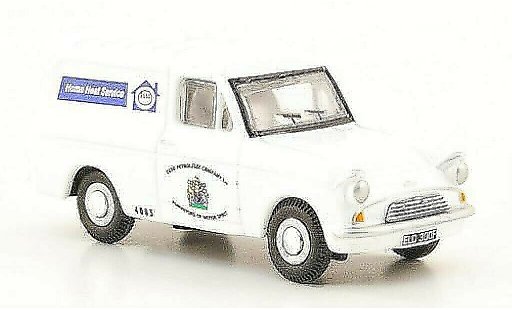 Ford Anglia Van 1/76 Oxford Furgone Esso Service bianco modellini auto