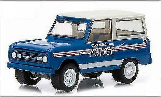 Ford Bronco Police 1/64 Greenlight Glen Alpine 1967 modellini auto