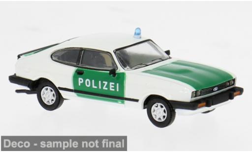 Modellini auto Ford Capri III 1978 Polizei 1/87 Brekina