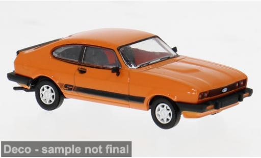 Modellini auto Ford Capri III orange 1978 1/87 Brekina