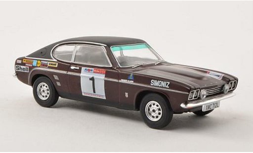 Ford Capri 3000 1/43 Vanguards Mk1 3000GT No.1 Avon Tour of Great Britain 1973 /T.Mason modellini auto