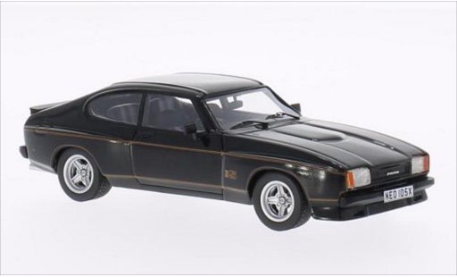 Ford Capri 3.0S 1/43 Neo MKII X-Pack nero 1976 modellini auto