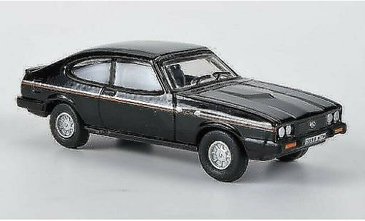 Ford Capri 2.8i 1/76 Oxford MkIII 2.8 Injection nero 1983 modellini auto