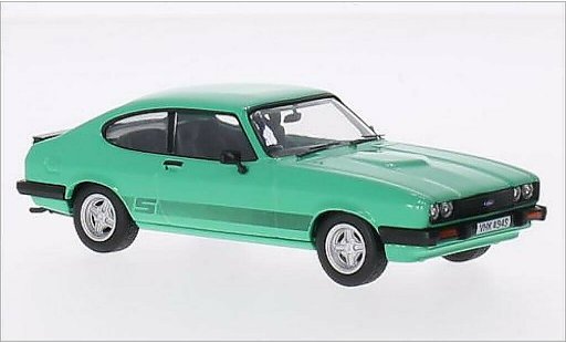 Ford Capri 3.0S 1/43 Vanguards MkIII verde RHD modellini auto