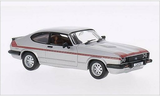 Ford Capri GT4 1/43 WhiteBox MkIII grigio/Dekor RHD 1980 modellini auto