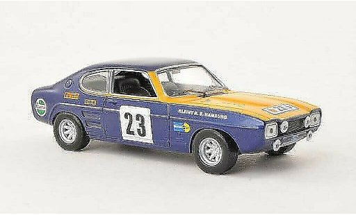 Ford Capri Rally 1/43 IXO No.23 Olympia 1972 modellini auto