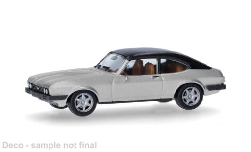 Modellini auto Ford Capri silber 1/87 Herpa
