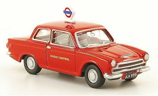Ford Cortina Police 1/76 Oxford MKI London Transport rosso modellini auto