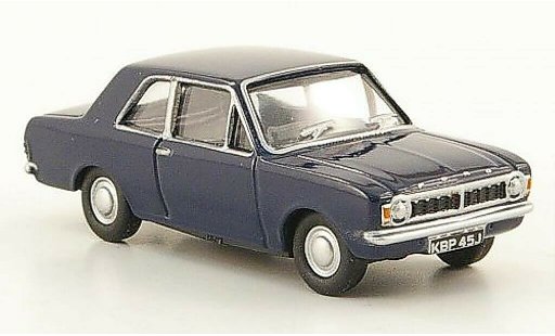 Ford Cortina MK2 1/76 Oxford MKII blu modellini auto