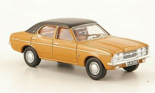 Ford Cortina GXL 1/76 Oxford MkIII marrone/nero modellini auto