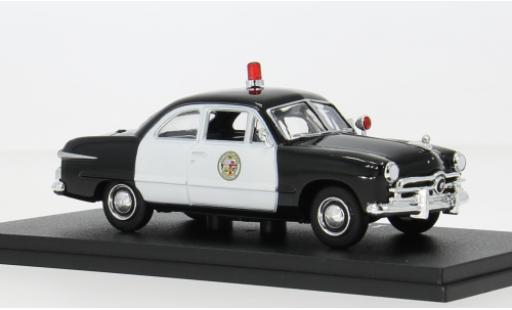 Ford Custom 1/43 Greenlight 1949 Los Angeles Police Department 1:43 modellino in miniatura