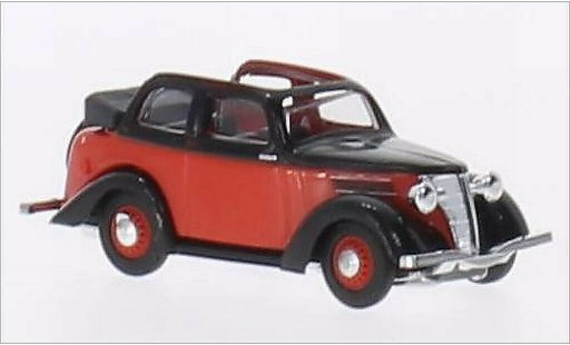 Ford Eifel Cabriolimousine 1/87 Busch rosso/nero modellini auto