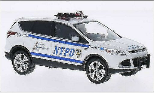 Ford Escape Police 1/43 Greenlight (Kuga II) bianco NYPD - New York 2014 modellini auto