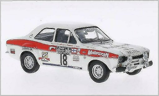 Ford Escort MK1 1/43 Trofeu I 1600 No.18 Clarke & Simpson Motorcraft Rally WM RAC Rally 1973 /I.Kivimaki modellini auto