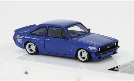Modellini auto Ford Escort MK II Pandem blau 1/64 INNO64