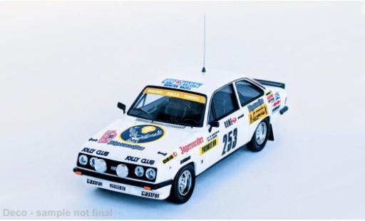 Ford Escort 1/43 Trofeu MK II RS 2000 Rally Monte Carlo 1980 #253 M.Marchesini/G.Caorsi 1:43 modellino in miniatura