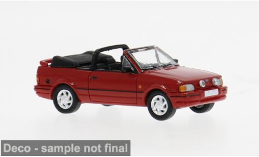 Ford Escort 1/87 PCX87 MK IV Cabriolet rot 1986 1:87 modellino in miniatura