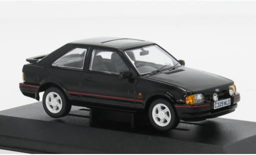 Ford Escort 1/43 Corgi Mk IV XR3i schwarz/rot 1986 1:43 modellino in miniatura