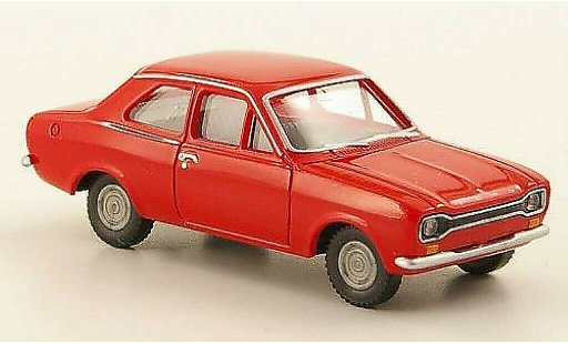 Ford Escort MK1 1/87 Wiking MKI rosso modellini auto