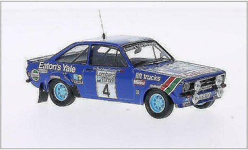 Ford Escort Rally 1/43 Trofeu MKII No.4 Eatons Yale WM RAC 1978 /A.Hertz modellini auto