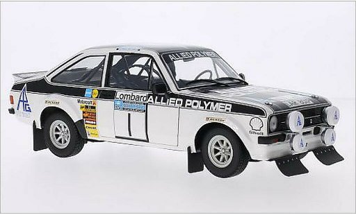 Ford Escort Rally 1/18 Minichamps MKII 1800 No.1 Allied Polymer WM RAC 1975 /H.Liddon modellini auto