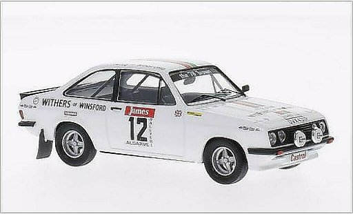 Ford Escort Rally 1/43 Trofeu MKII 2000 No.12 Castrol WM Algarve 1978 /K.Wood modellini auto