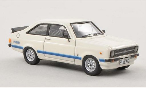Ford Escort Berlina 1/87 Neo MkII 1800 bianco RHD 1976 modellini auto