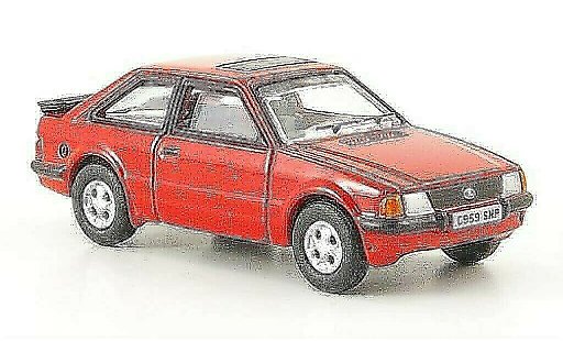 Ford Escort XR3i 1/76 Oxford MkIII rosso 1982 modellini auto