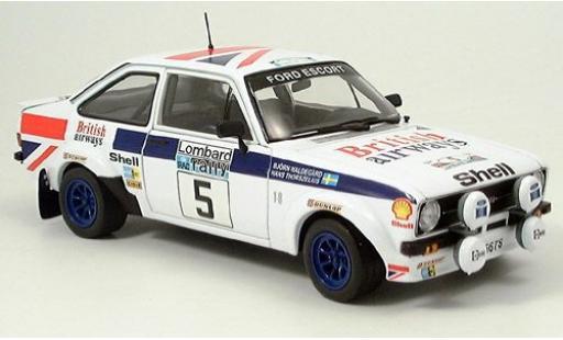 Ford Escort 1/18 Sun Star RS 1800 #5 1:18 modellino in miniatura