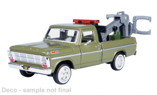 Ford F-1 1/24 Motormax 00 gr&uuml;n 1969 1:24 modellino in miniatura