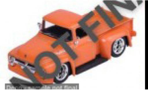 Ford F-1 1/64 Majorette 00 orange 1956 1:64 modellino in miniatura
