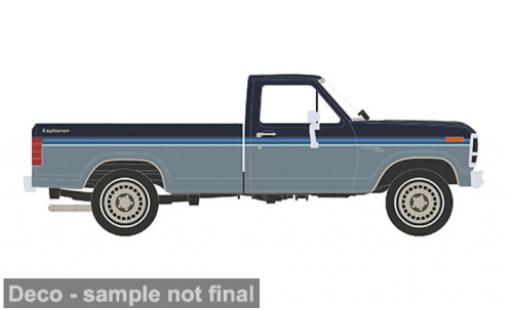 Ford F-1 1/64 IXO America 50 Custom blau/blau 1981 1:64 modellino in miniatura