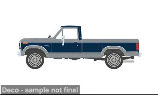 Modellini auto Ford F-1 50 Ranger XLT Short Bed silber/blau 1980 1/64 IXO America