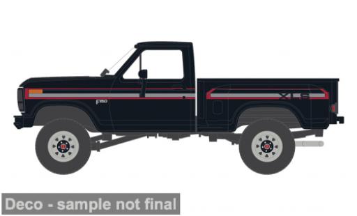 Ford F-1 1/64 IXO America 50 XLS Flareside 4x4 schwarz/Dekor 1983 1:64 modellino in miniatura